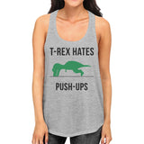 T-Rex Push Ups Womens Fashion Lightweight Workout Tank Top for Her