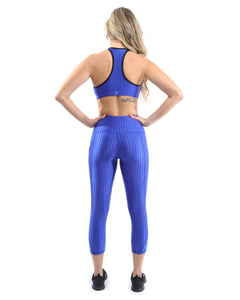 Activewear Set - Leggings & Sports Bra - Blue