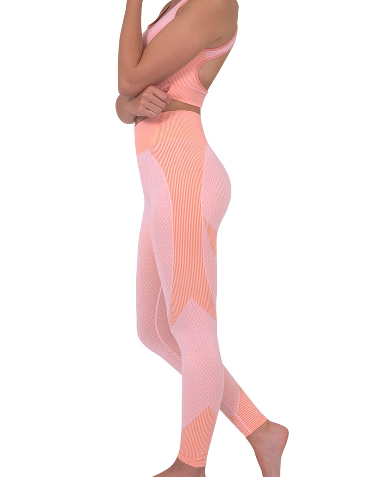 Trois Seamless Legging - Pink