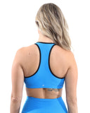 Positano Activewear Set - Leggings & Sports Bra - Aqua
