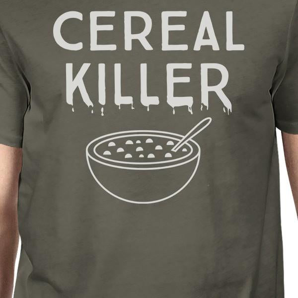 Cereal Killer Mens Dark Grey Shirt