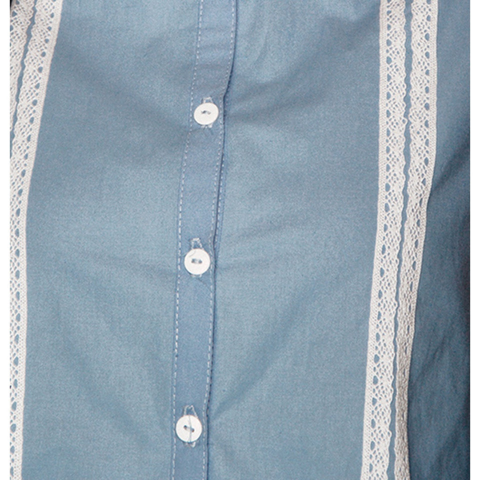 Cotton midi dress