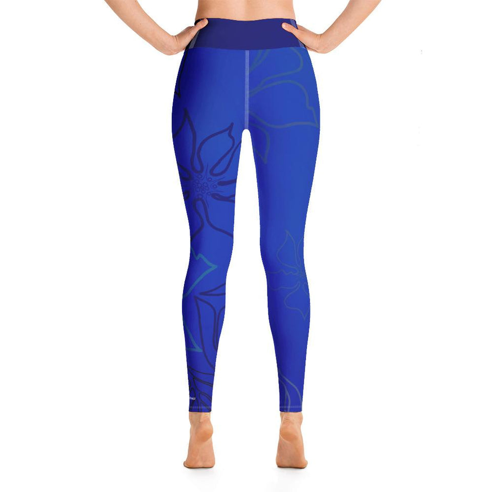 Women's Active Comfort Sport Aloha Full Length Leggings