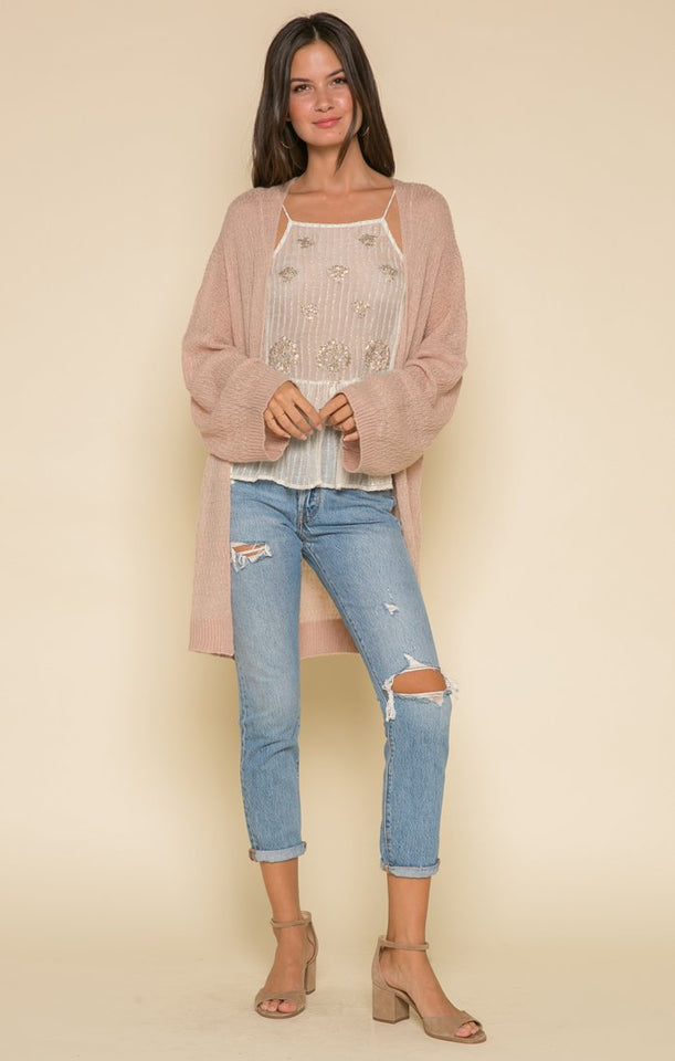Tia Belted Sweater