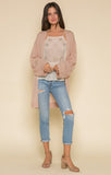 Tia Belted Sweater