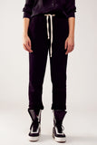 Cotton Jogger in Black