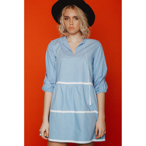 Cotton mini dress