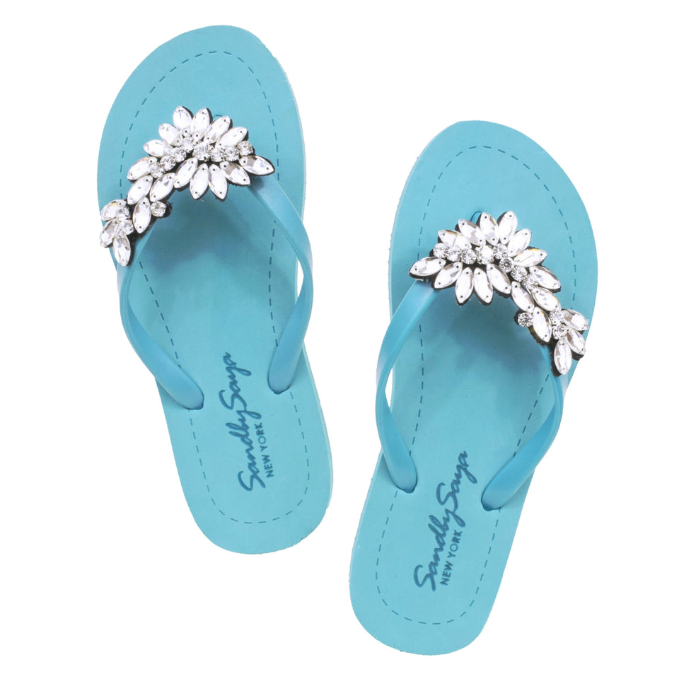 Manhattan (Crystal) - Women's Flat Sandal